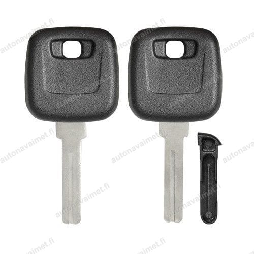 Key blank with chip slot NE66 (VL17/NE-40)