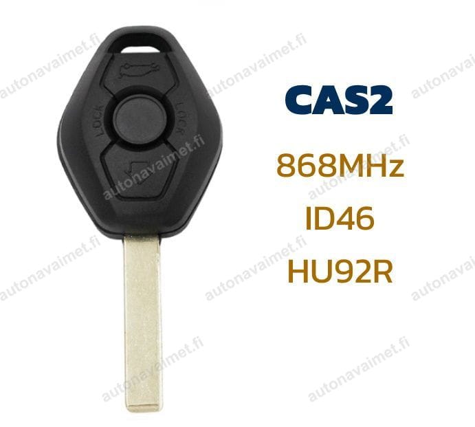 Kaukolukitusavain BMW 2003-2007 CAS2 (433Mhz)