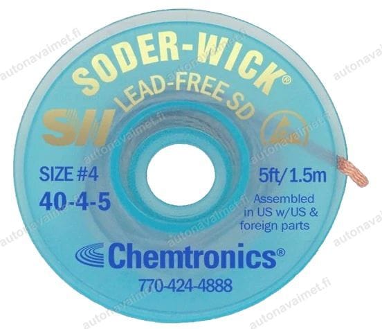 Desoldering wick 2.8mm x 1.5m