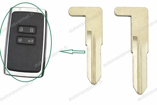 Emergency key Renault/Dacia 2015+ (VAC102)