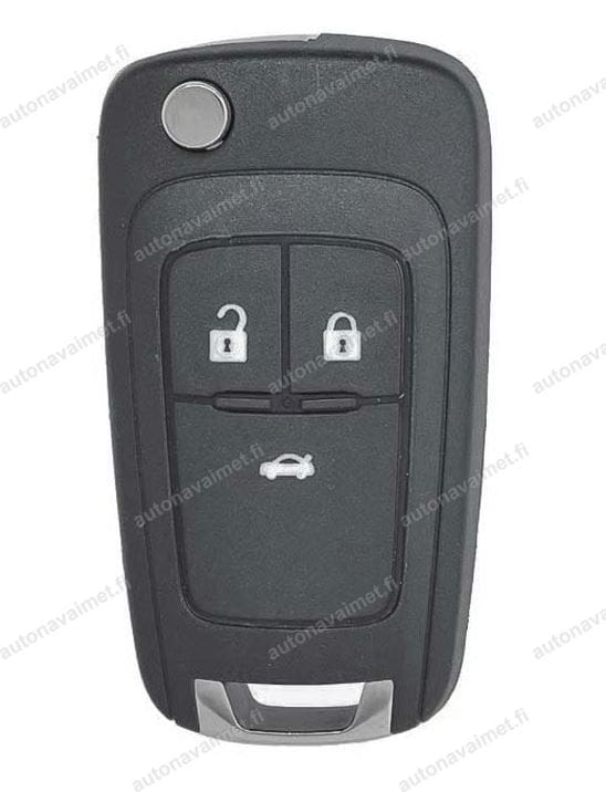 Kaukolukitusavain Opel/Chevrolet (Keyless Go, 433Mhz) 3-nappia