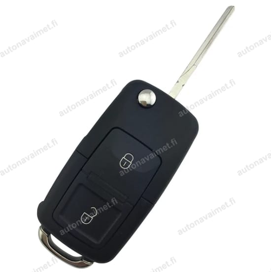 Kaukolukitusavain Volkswagen/Skoda/Seat 2-nappia ID48 HU66 (1J0959753N, 1M0959753C, 1U0837231D, 3B0959753G)